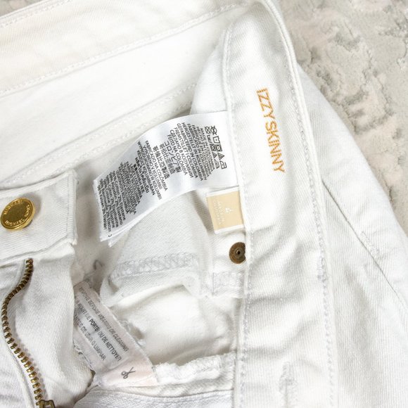 Michael Kors White Skinny Jeans - Picture 4 of 6